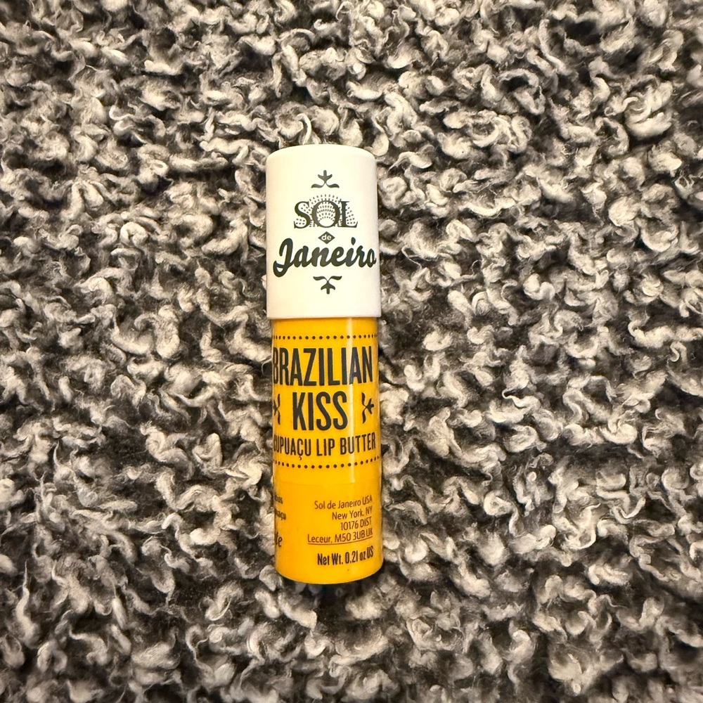 Sol de Janeiro Brazilian Kiss Lip Butter - Yellow and White